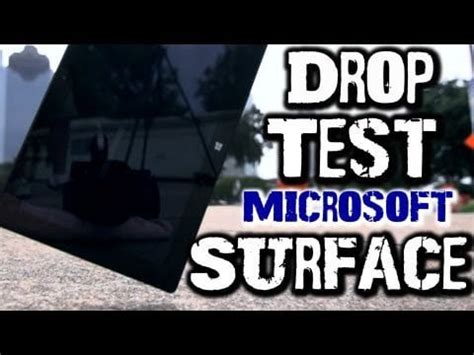 drop test microsoft surface|Great Microsoft Surface Drop Test by GizmoSlip. : .